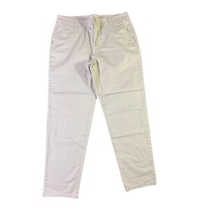 Liz Claiborne Classic Womens Size 8 Khaki Beige Pants Trousers